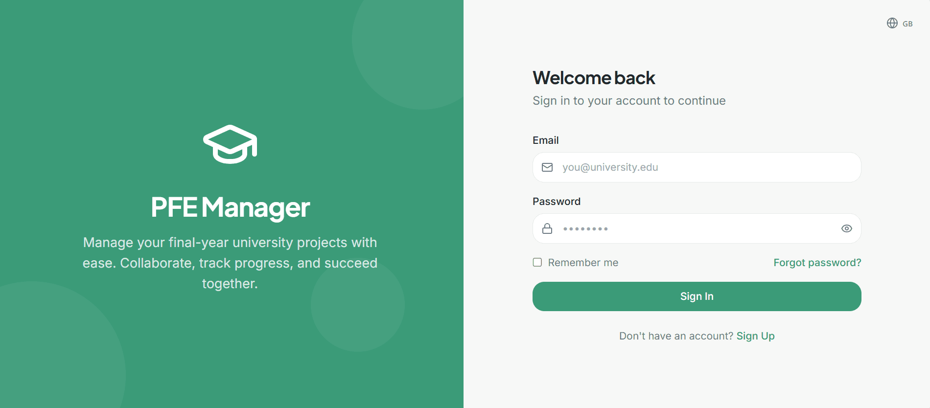 PFE Manager